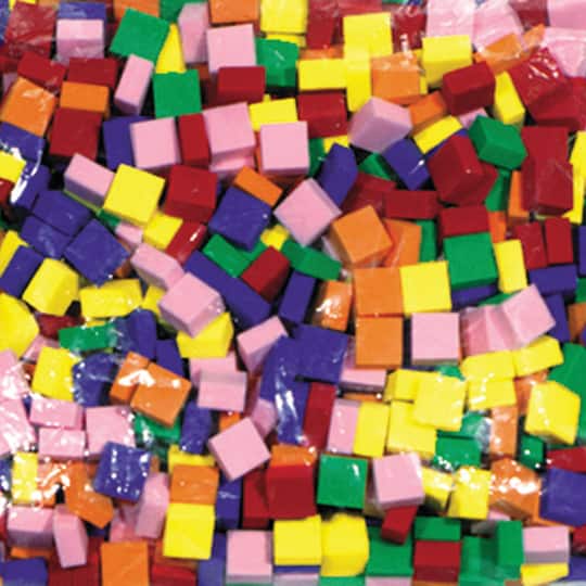 Creativity Street&#xAE; WonderFoam&#xAE; Multi-Color Mosaic Tiles, 500ct.